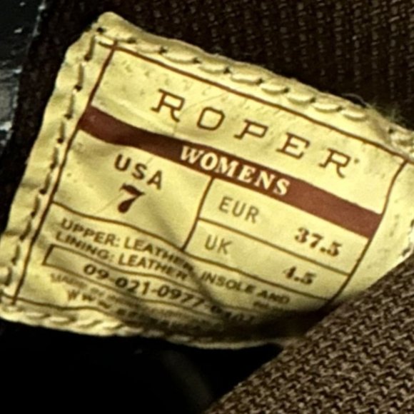 Roper Patriotic Ankle Boots - Red, White, Blue - Picture 8 of 8